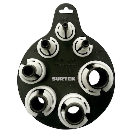 Surtek AcFuel Line Disconnect Set, 7 Pieces 107346